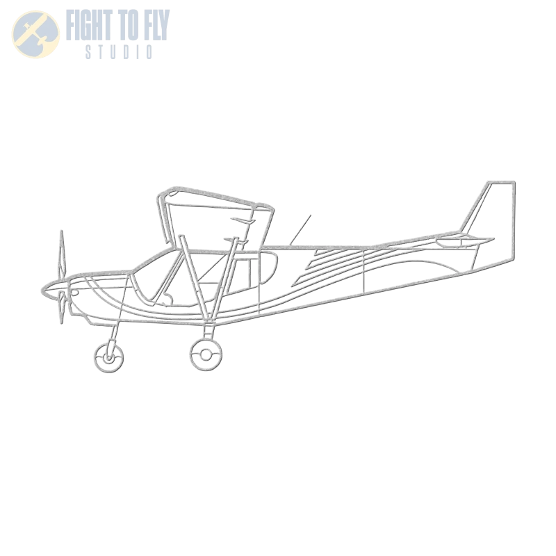 CH 750 Die Cut Metal Wall Art - Sign - Pilot gifts - WWII warbird t-shirt