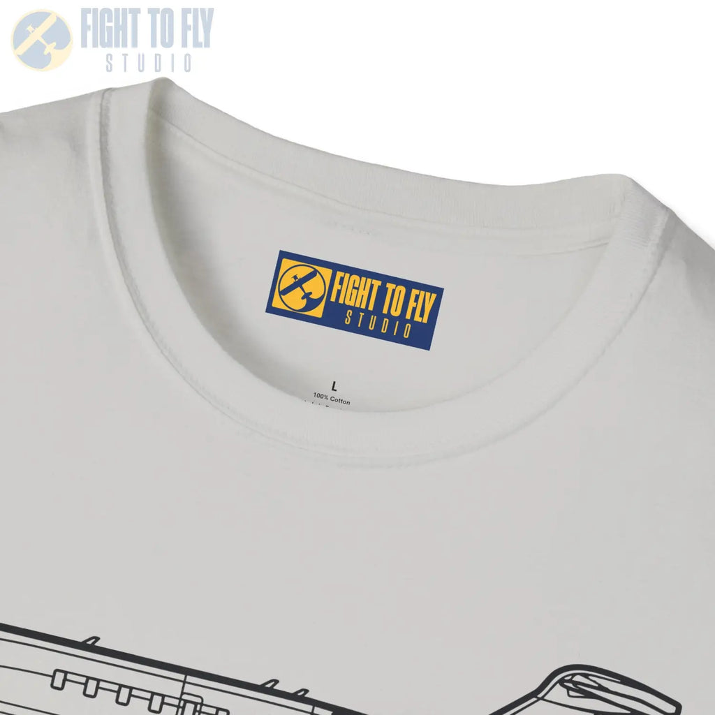 Challenger 350 T-Shirt - Pilot gifts - WWII warbird t-shirt