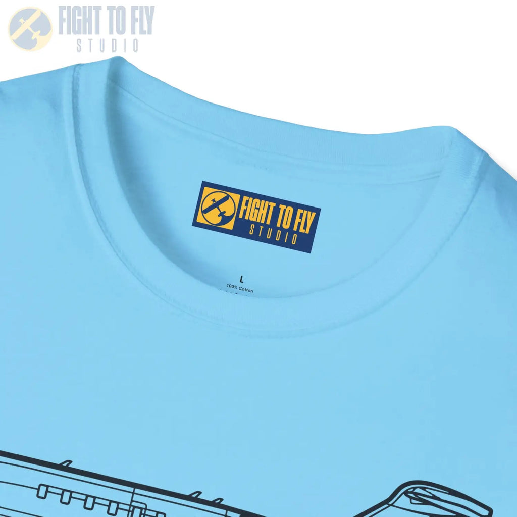Challenger 350 T-Shirt - Pilot gifts - WWII warbird t-shirt