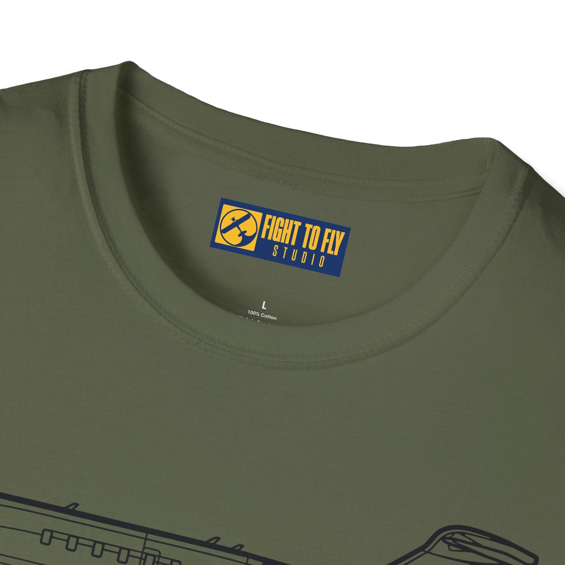 Challenger 350 T-Shirt – Private Jet Side Profile Aviation Tee - Pilot gifts - WWII warbird t-shirt