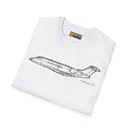 Challenger 350 T-Shirt - Pilot gifts - WWII warbird t-shirt