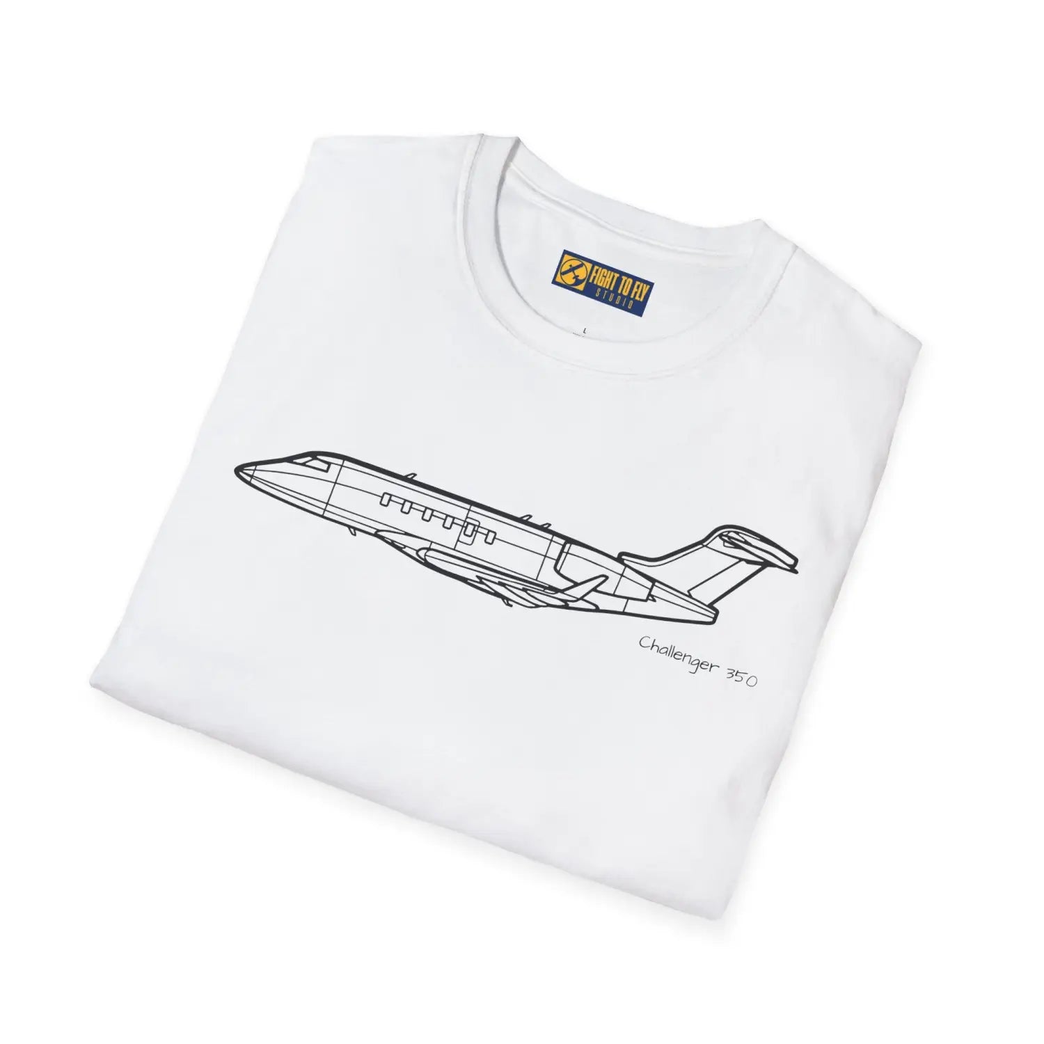 Challenger 350 T-Shirt - Pilot gifts - WWII warbird t-shirt