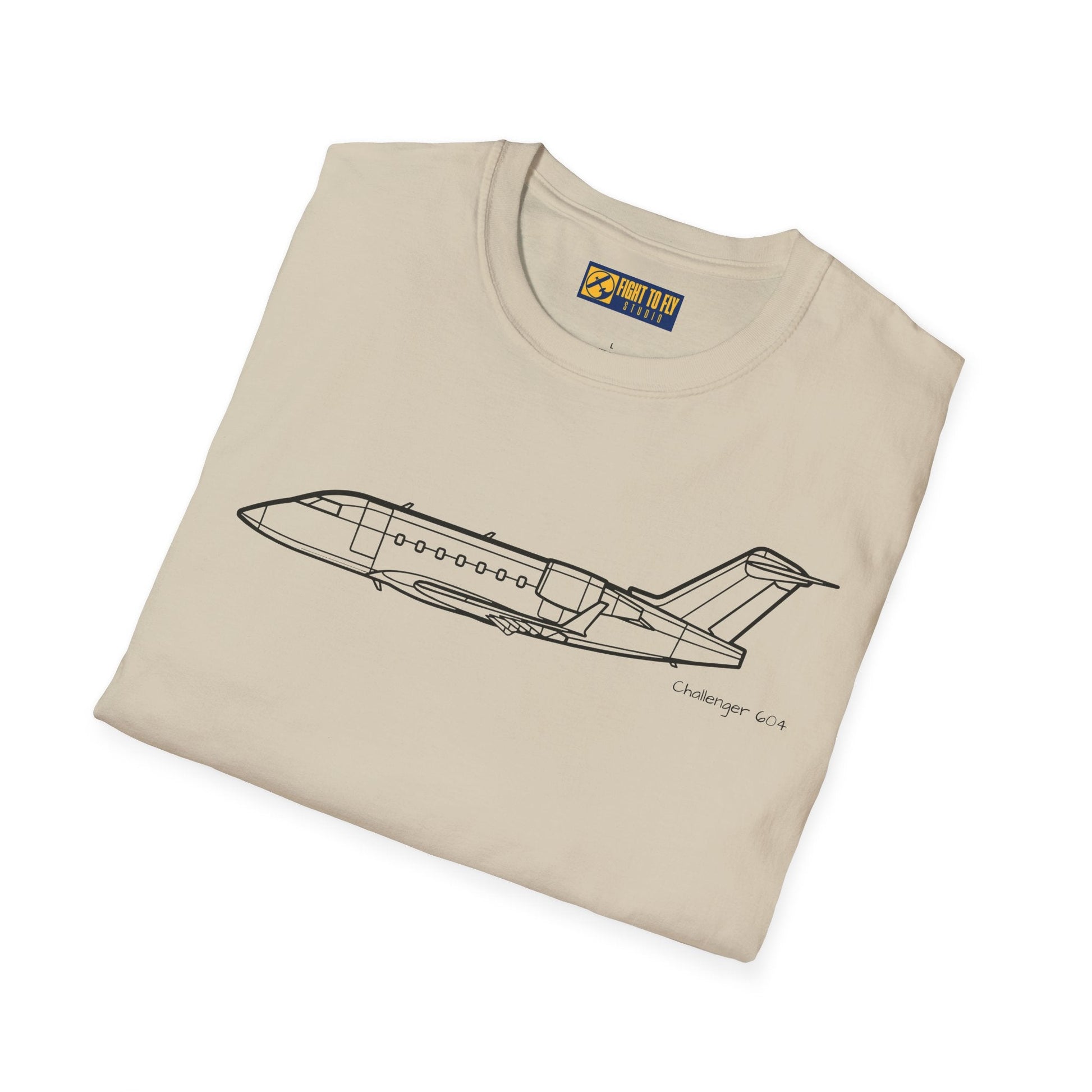 Challenger 604 T-Shirt – Business Jet Aviation Tee - Pilot gifts - WWII warbird t-shirt