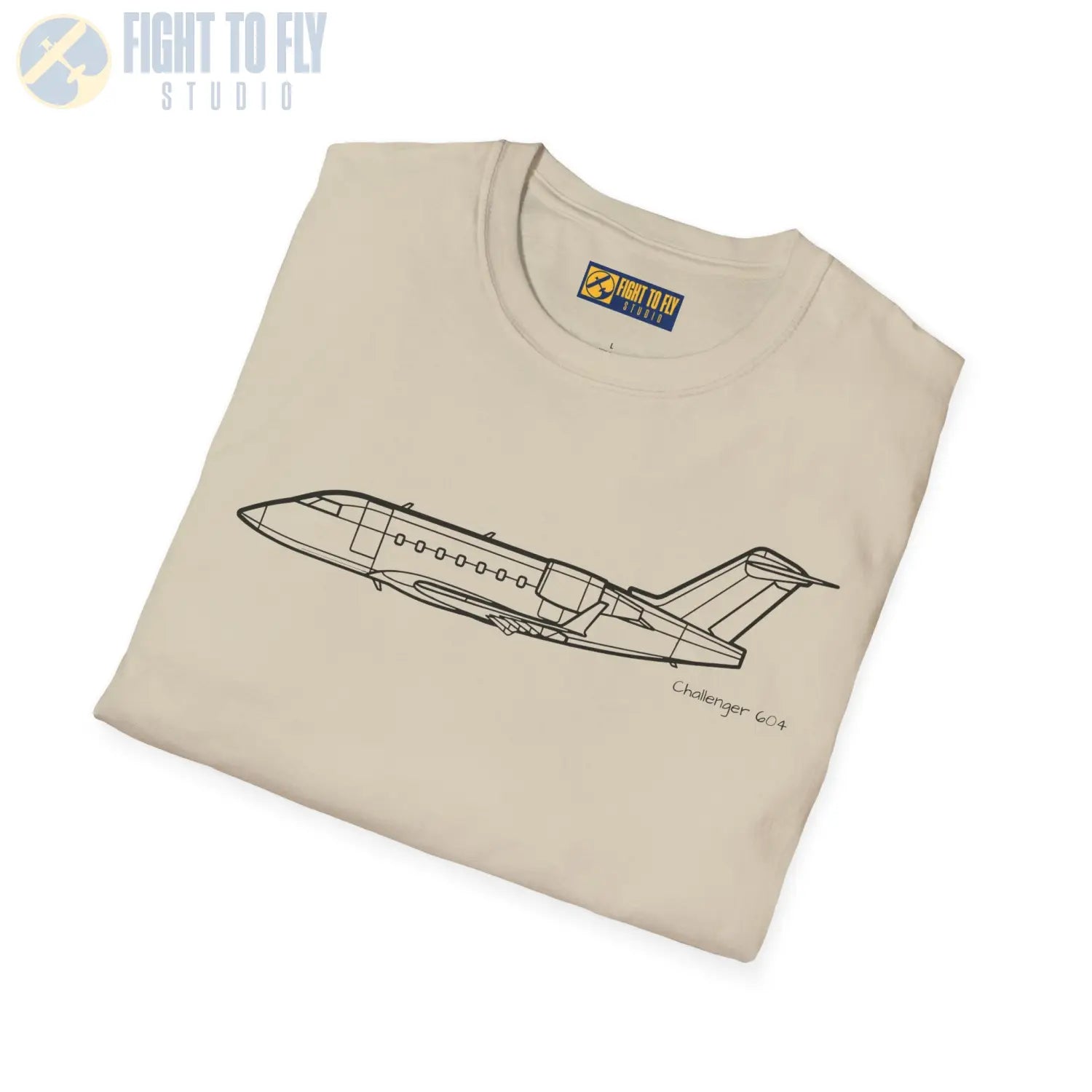 Challenger 604 T-Shirt - Pilot gifts - WWII warbird t-shirt