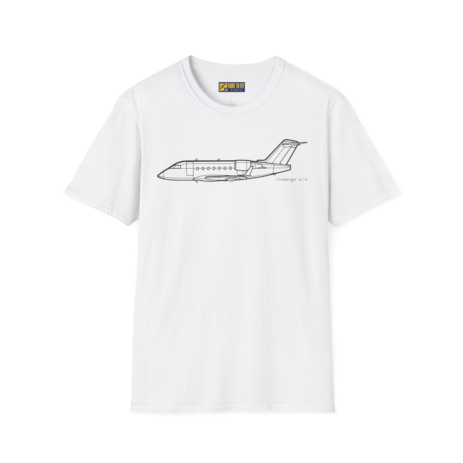 Challenger 604 T-Shirt – Business Jet Aviation Tee - Pilot gifts - WWII warbird t-shirt