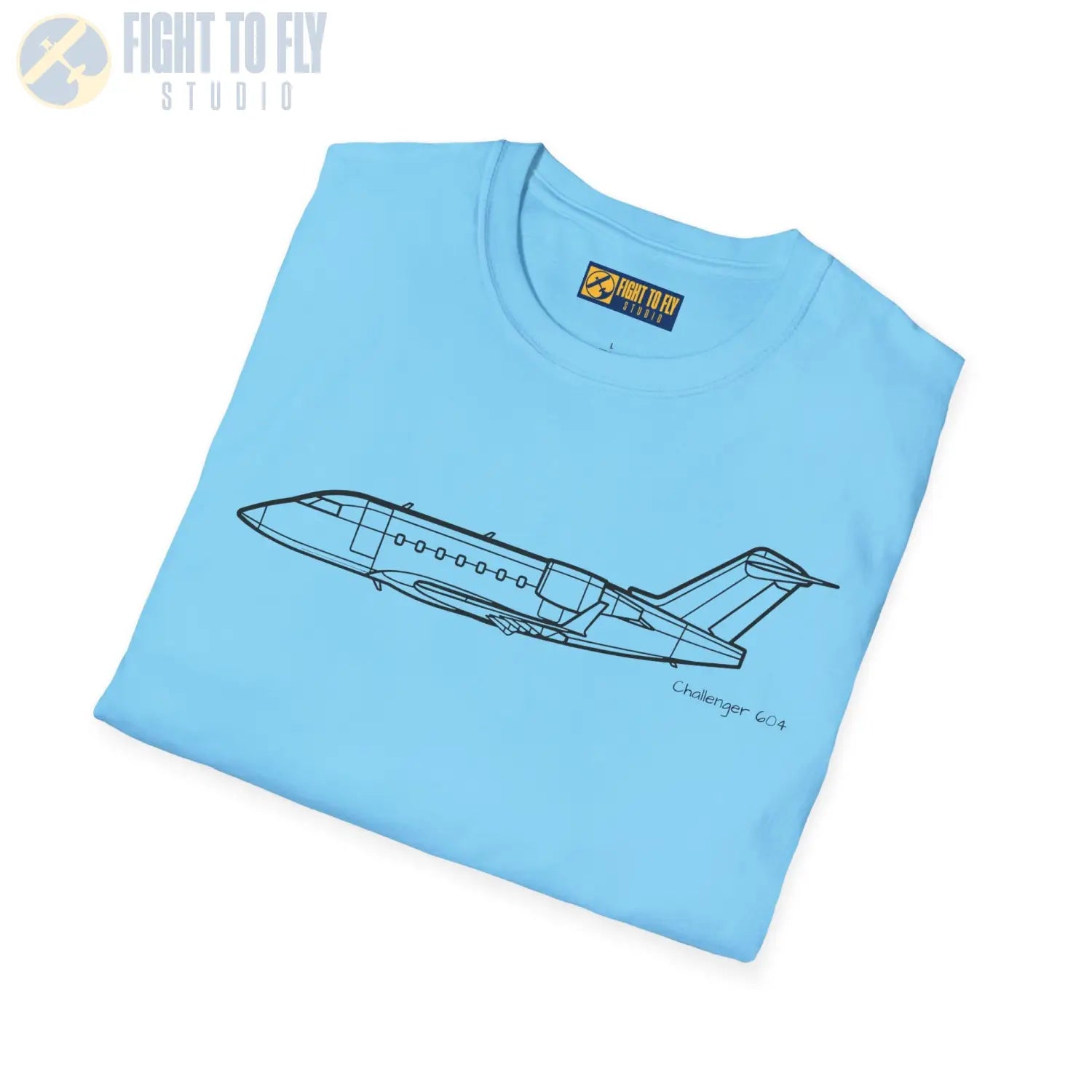 Challenger 604 T-Shirt - Pilot gifts - WWII warbird t-shirt