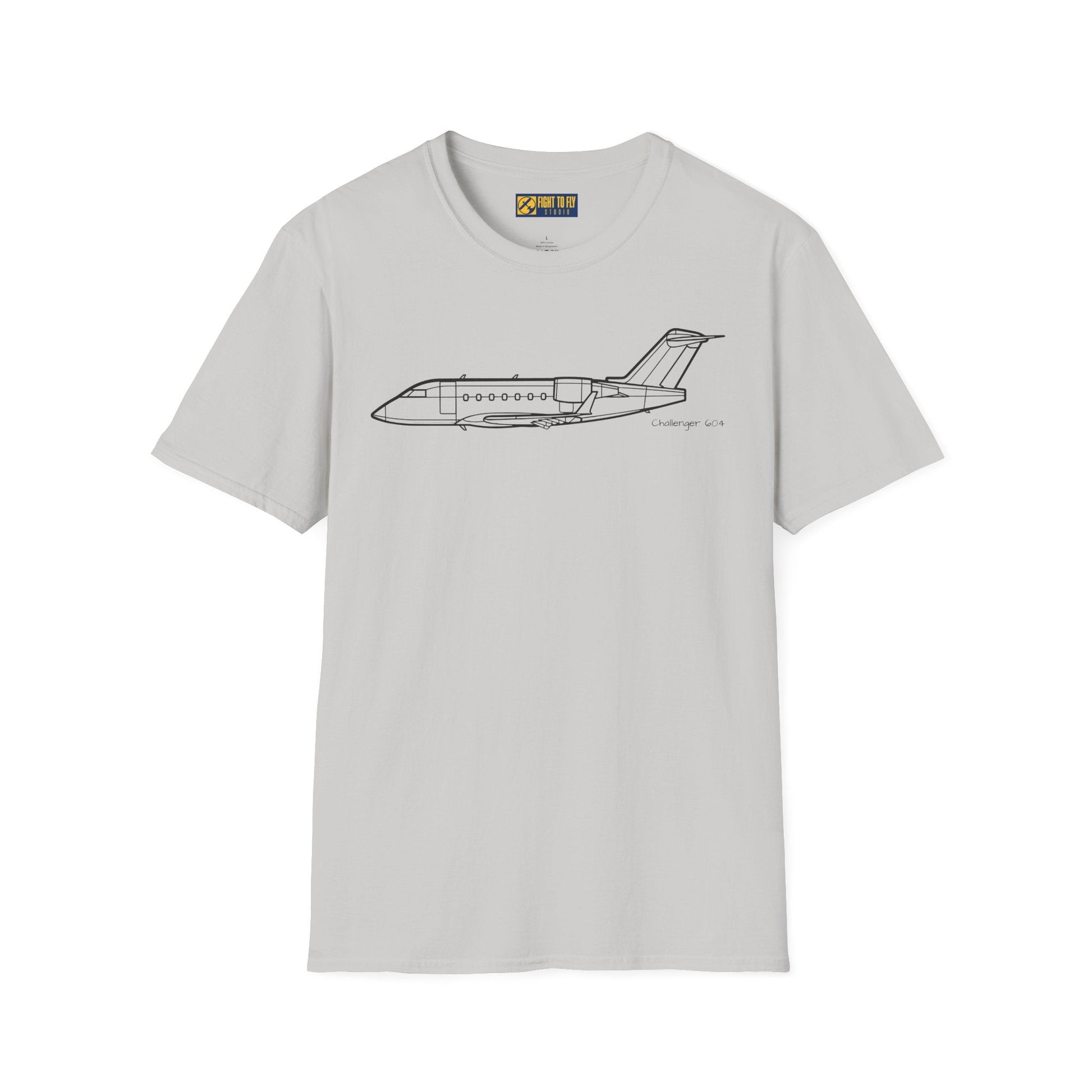 Challenger 604 T-Shirt – Business Jet Aviation Tee - Pilot gifts - WWII warbird t-shirt