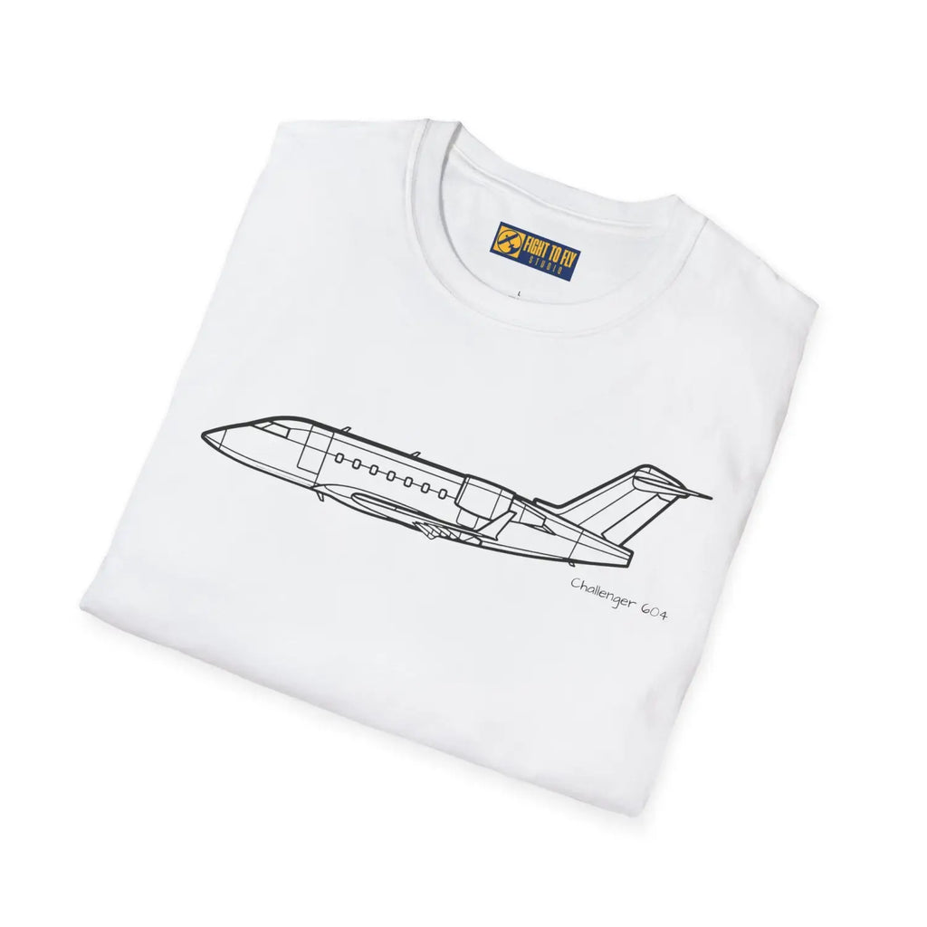 Challenger 604 T-Shirt - Pilot gifts - WWII warbird t-shirt