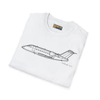 Challenger 604 T-Shirt - Pilot gifts - WWII warbird t-shirt