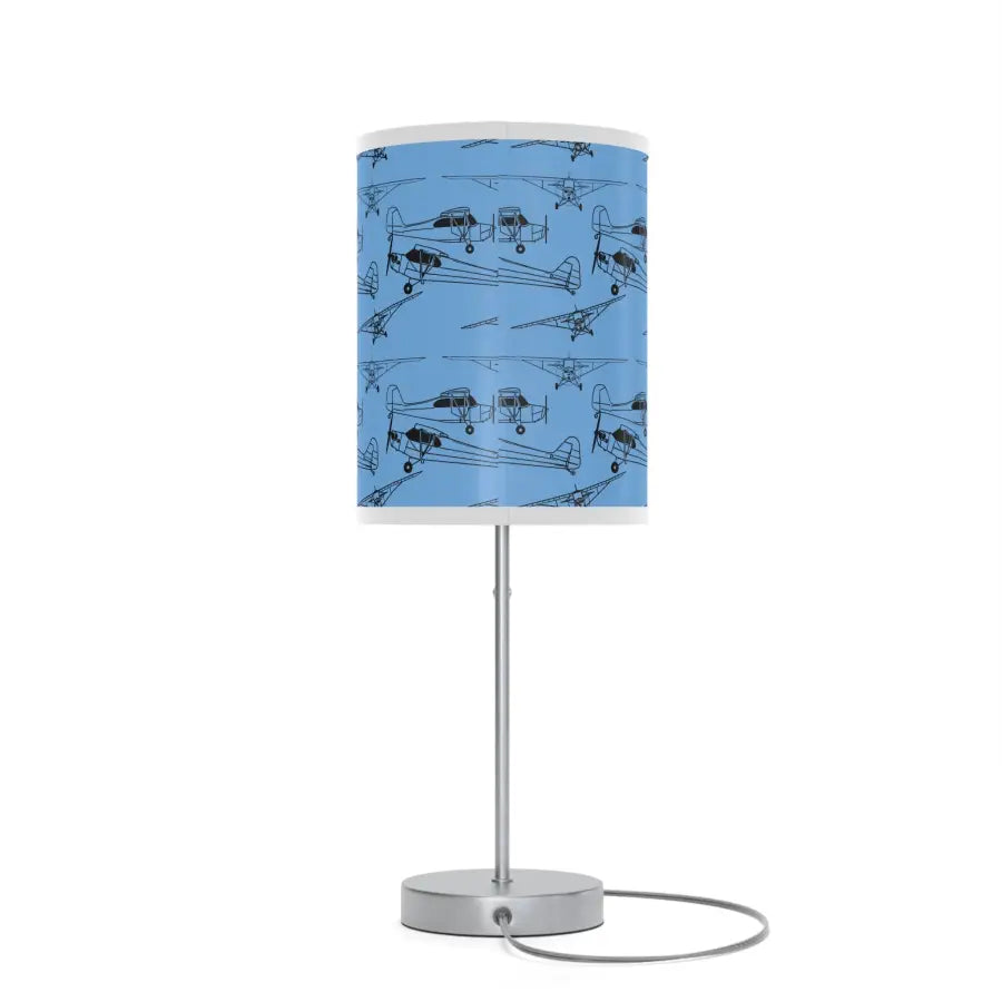 Champ and Cub Silhouette Table Lamp - Modern Home Decor - Gifts for pilots - Aviation apparel