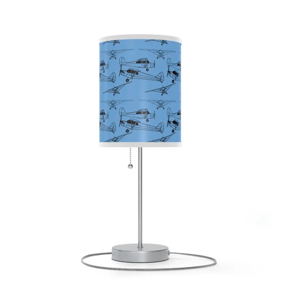 Champ and Cub Silhouette Table Lamp - Modern Home Decor - Gifts for pilots - Aviation apparel
