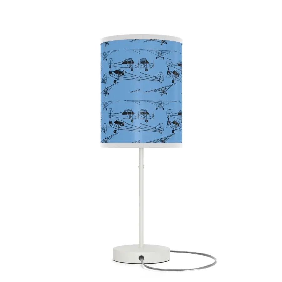 Champ and Cub Silhouette Table Lamp - Modern Home Decor - Gifts for pilots - Aviation apparel