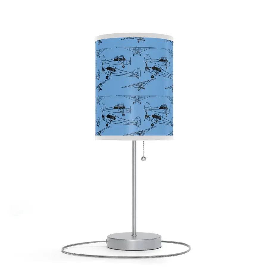 Champ and Cub Silhouette Table Lamp - Modern Home Decor - Gifts for pilots - Aviation apparel