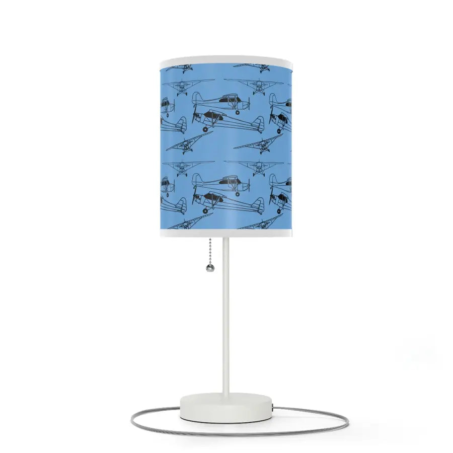 Champ and Cub Silhouette Table Lamp - Modern Home Decor - Gifts for pilots - Aviation apparel