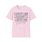 Christian Against Nationalism - T-Shirt - Pilot gifts - WWII warbird t-shirt