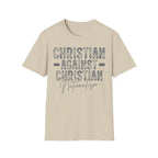 Christian Against Nationalism - T-Shirt - Pilot gifts - WWII warbird t-shirt