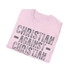 Christian Against Nationalism - T-Shirt - Pilot gifts - WWII warbird t-shirt