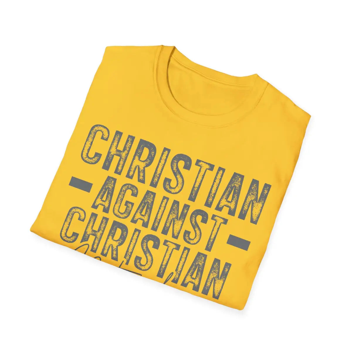 Christian Against Nationalism - T-Shirt - Pilot gifts - WWII warbird t-shirt