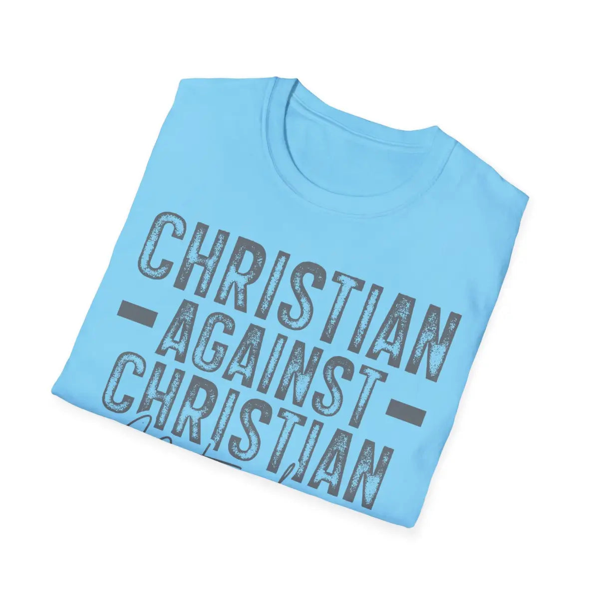 Christian Against Nationalism - T-Shirt - Pilot gifts - WWII warbird t-shirt