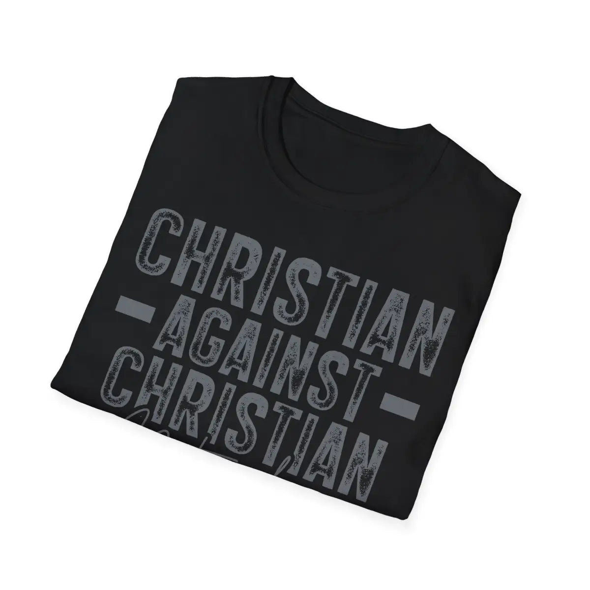 Christian Against Nationalism - T-Shirt - Pilot gifts - WWII warbird t-shirt