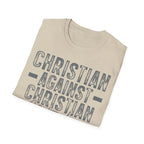 Christian Against Nationalism - T-Shirt - Pilot gifts - WWII warbird t-shirt