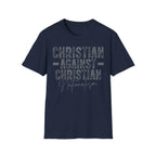 Christian Against Nationalism - T-Shirt - Pilot gifts - WWII warbird t-shirt