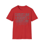 Christian Against Nationalism - T-Shirt - Pilot gifts - WWII warbird t-shirt