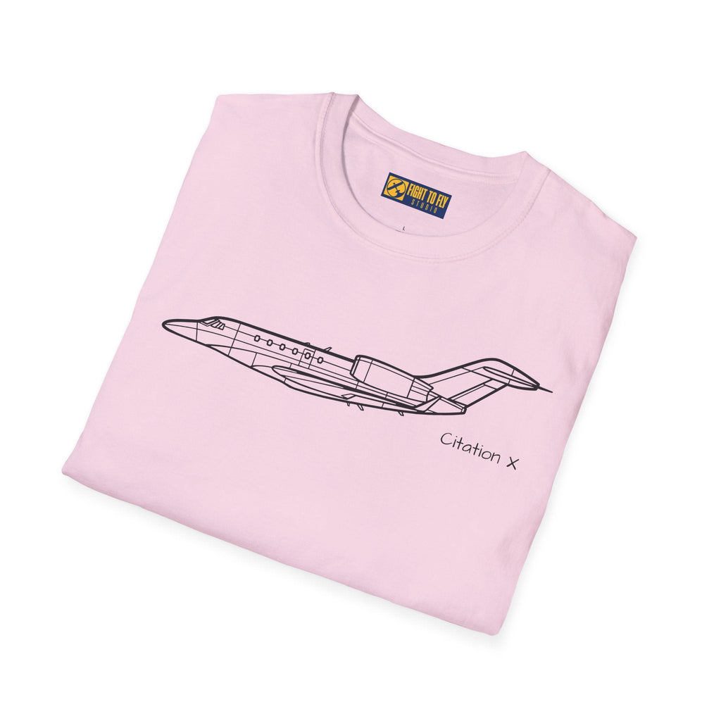 Citation X T-Shirt – High-Speed Business Jet Aviation Tee - Pilot gifts - WWII warbird t-shirt