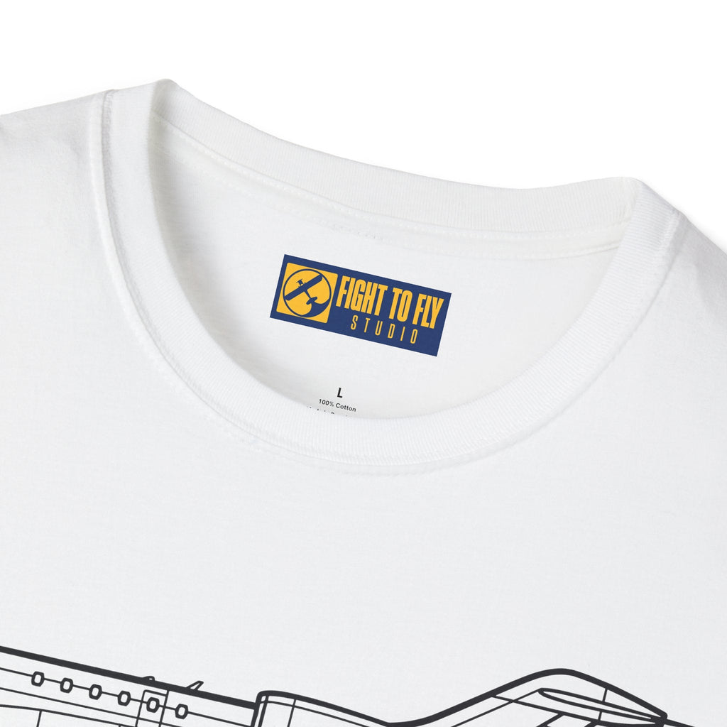 Citation X T-Shirt – High-Speed Business Jet Aviation Tee - Pilot gifts - WWII warbird t-shirt