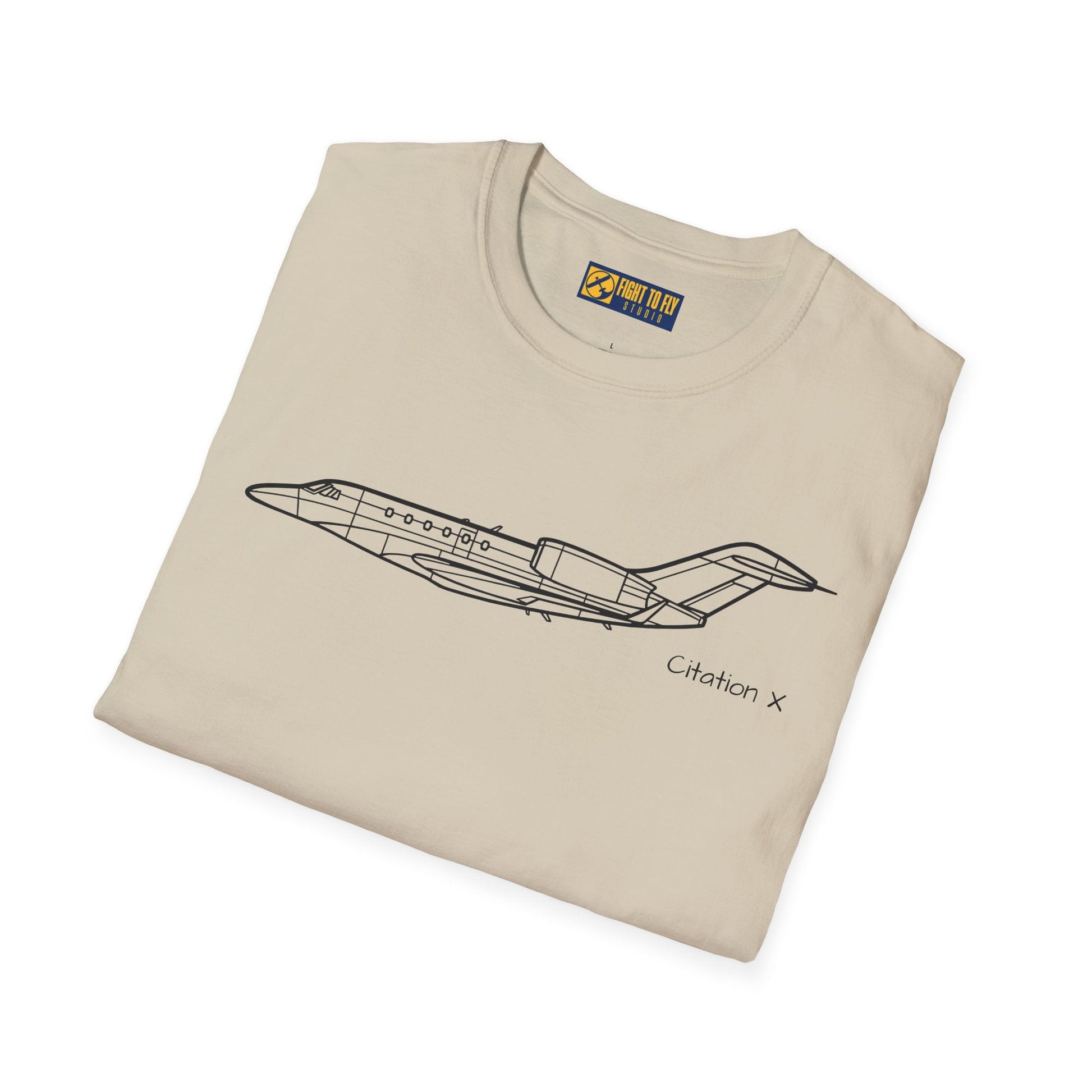 Citation X T-Shirt – High-Speed Business Jet Aviation Tee - Pilot gifts - WWII warbird t-shirt