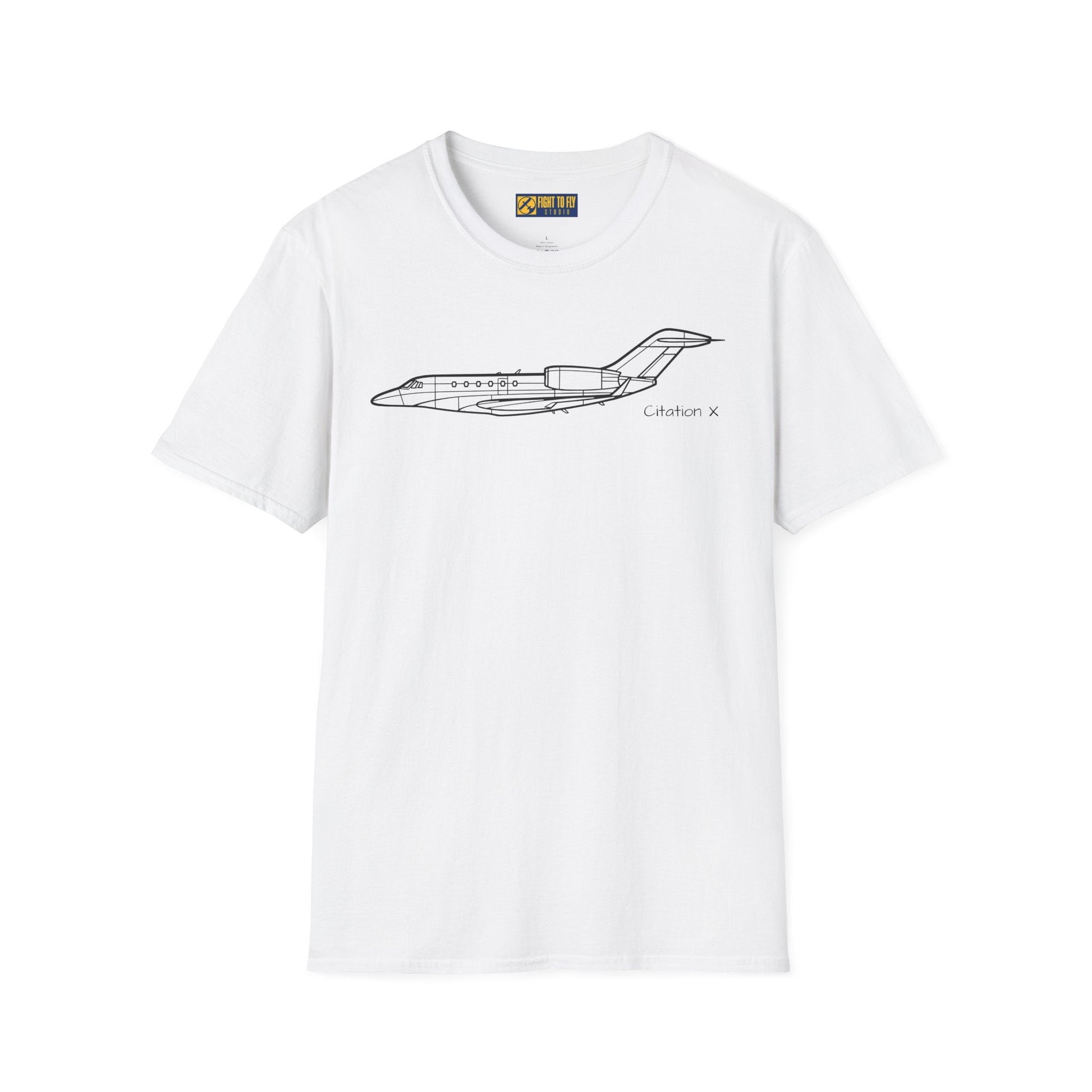 Citation X T-Shirt – High-Speed Business Jet Aviation Tee - Pilot gifts - WWII warbird t-shirt
