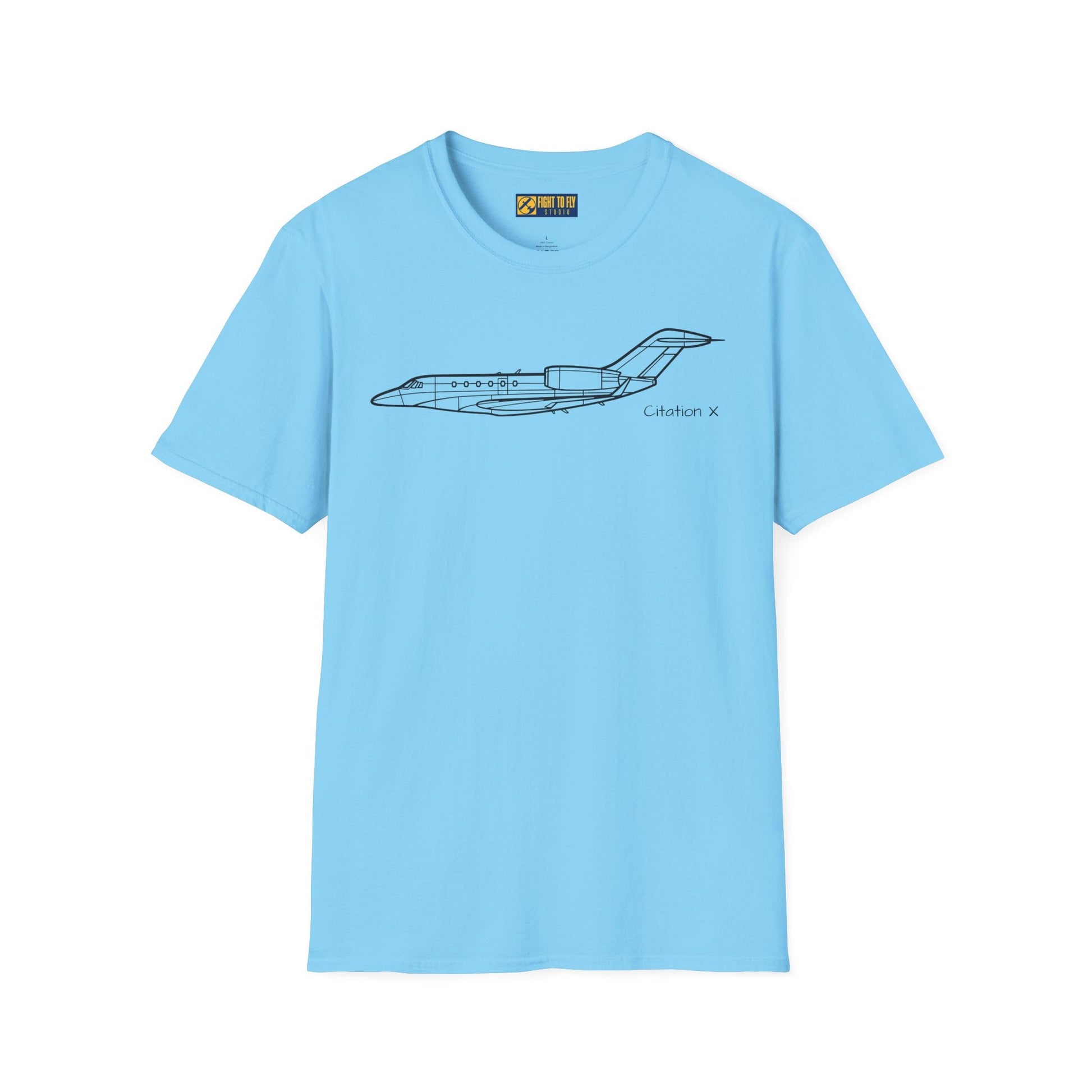 Citation X T-Shirt – High-Speed Business Jet Aviation Tee - Pilot gifts - WWII warbird t-shirt