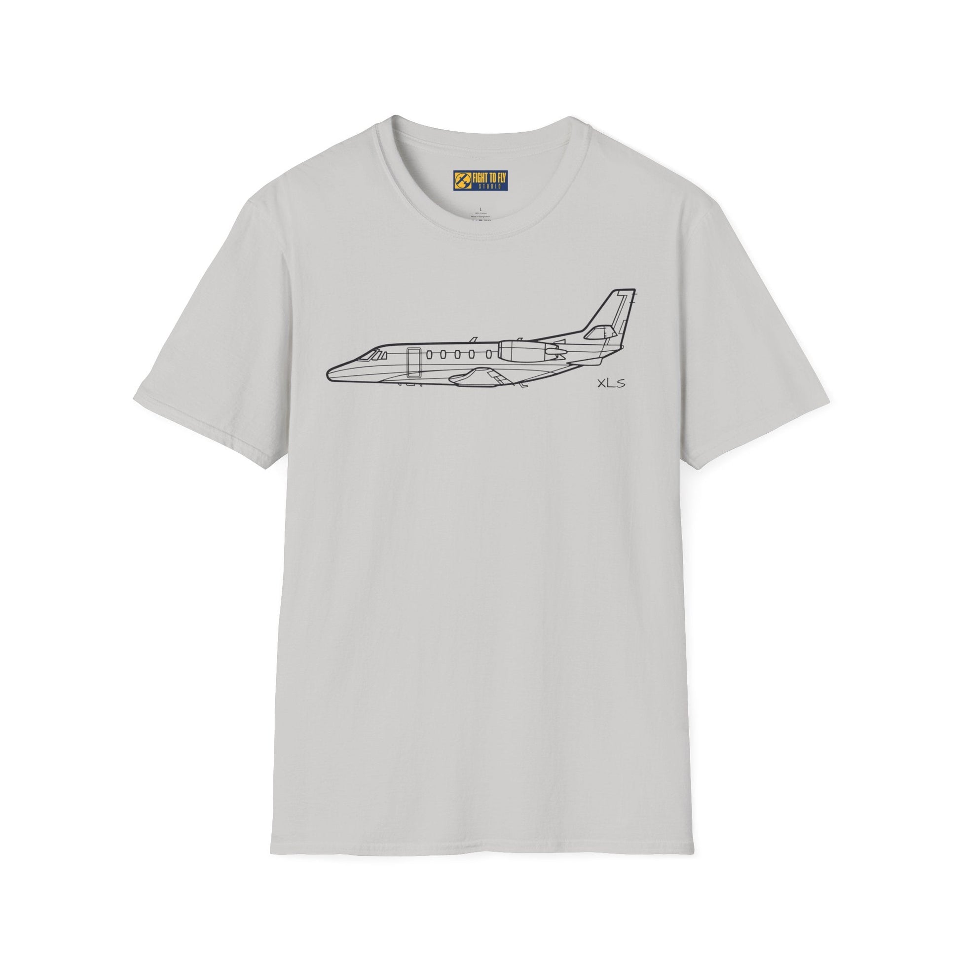 Citation XLS T-Shirt – Mid-Size Business Jet Aviation Tee - Pilot gifts - WWII warbird t-shirt