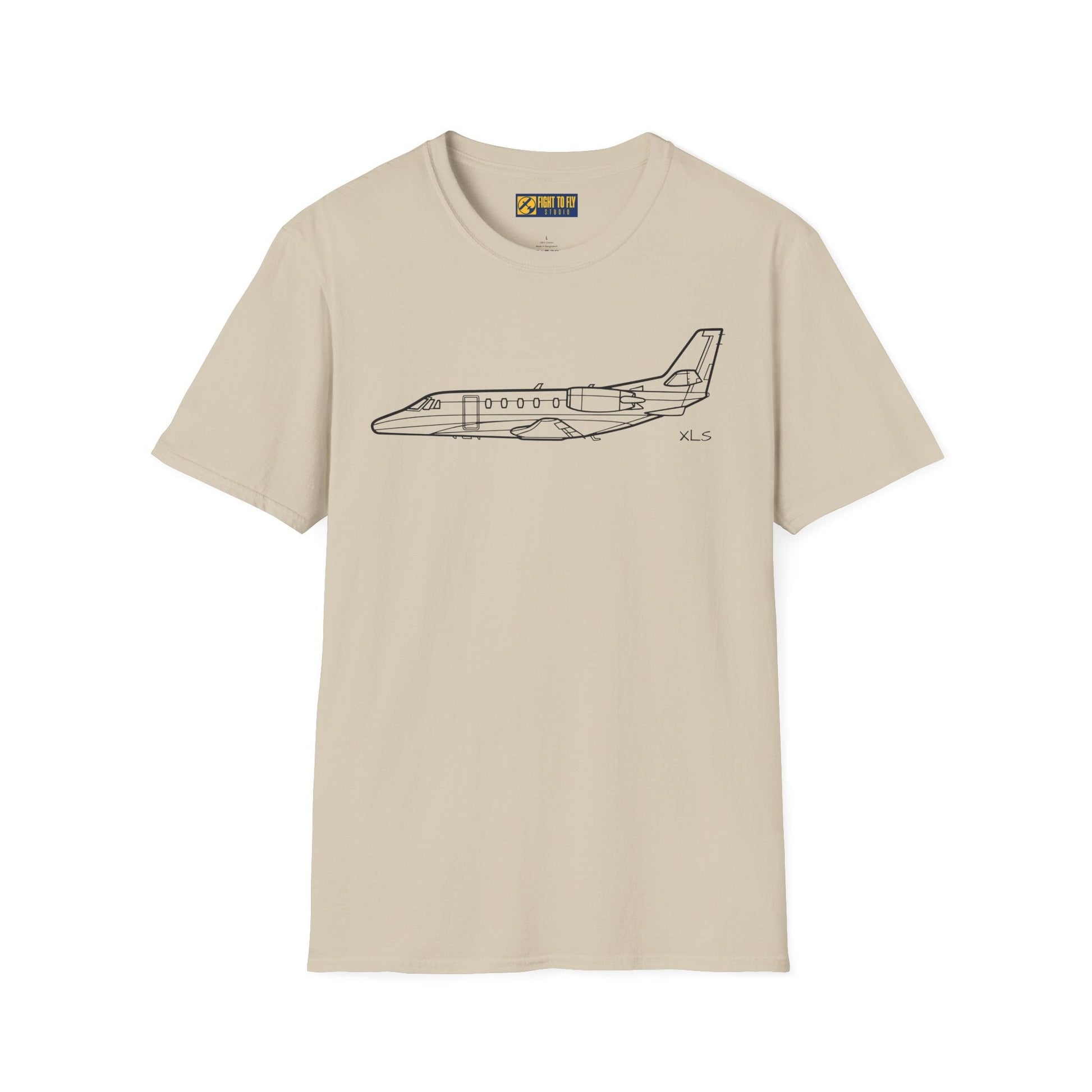 Citation XLS T-Shirt – Mid-Size Business Jet Aviation Tee - Pilot gifts - WWII warbird t-shirt