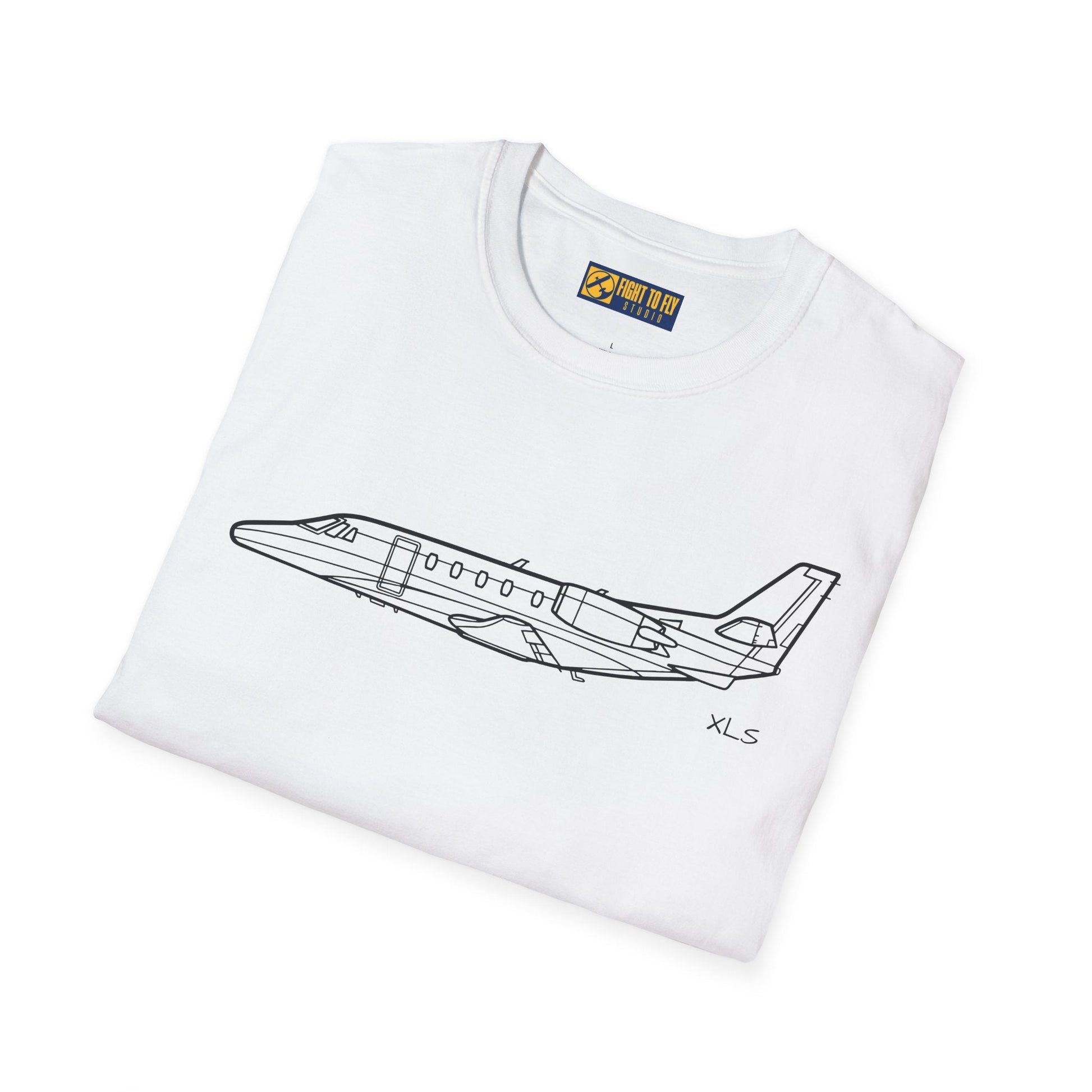Citation XLS T-Shirt – Mid-Size Business Jet Aviation Tee - Pilot gifts - WWII warbird t-shirt