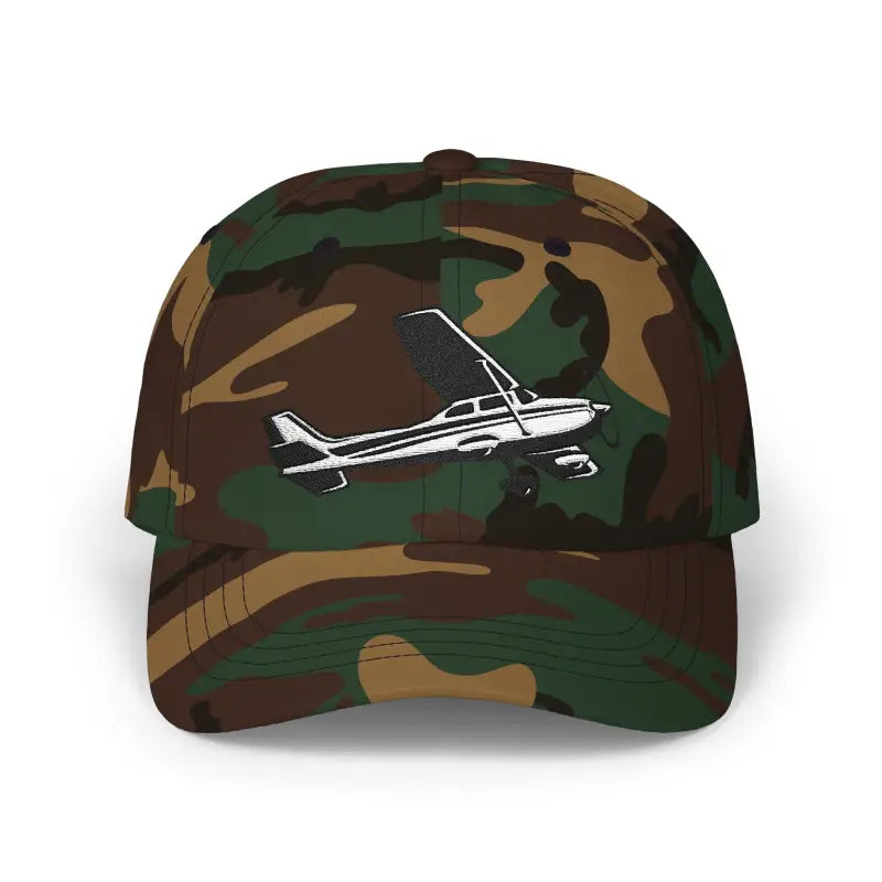 Classic 172 High Wing Pilot Trainer - Hats - gifts - WWII warbird t-shirt