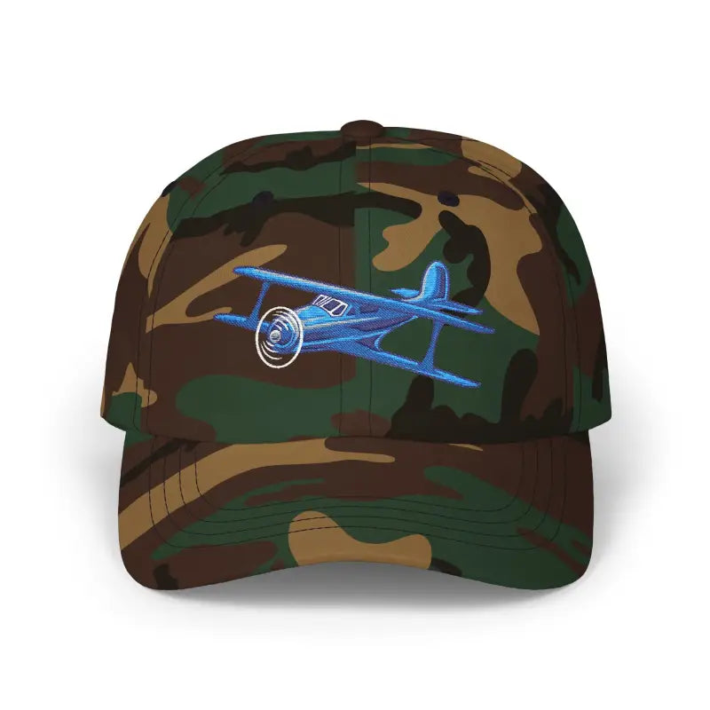 Classic Civil Aviation Biplane - Hats - Pilot gifts - WWII warbird t-shirt