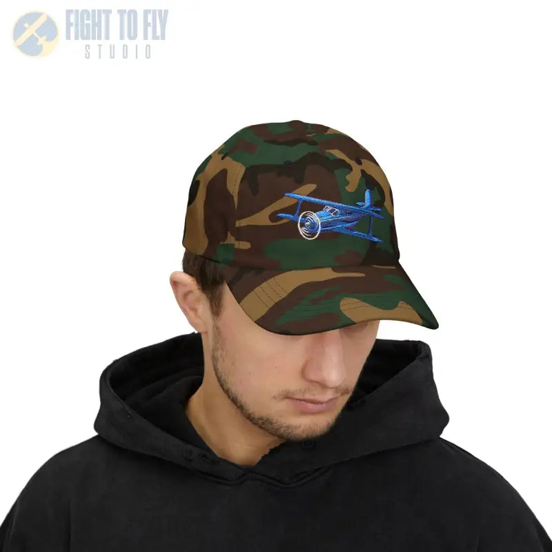 Classic Civil Aviation Biplane - Hats - Pilot gifts - WWII warbird t-shirt