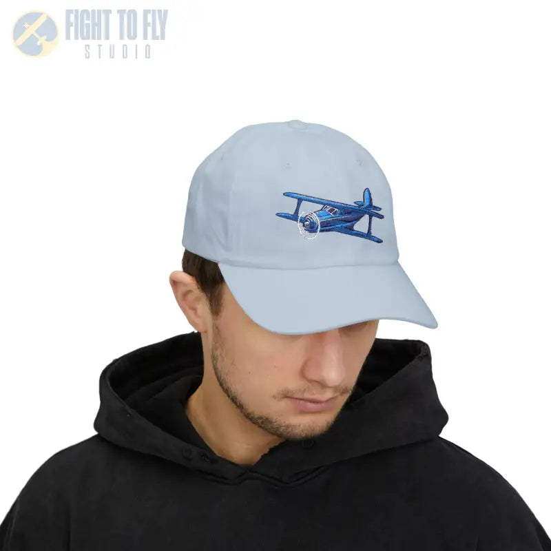 Classic Civil Aviation Biplane - Hats - Pilot gifts - WWII warbird t-shirt