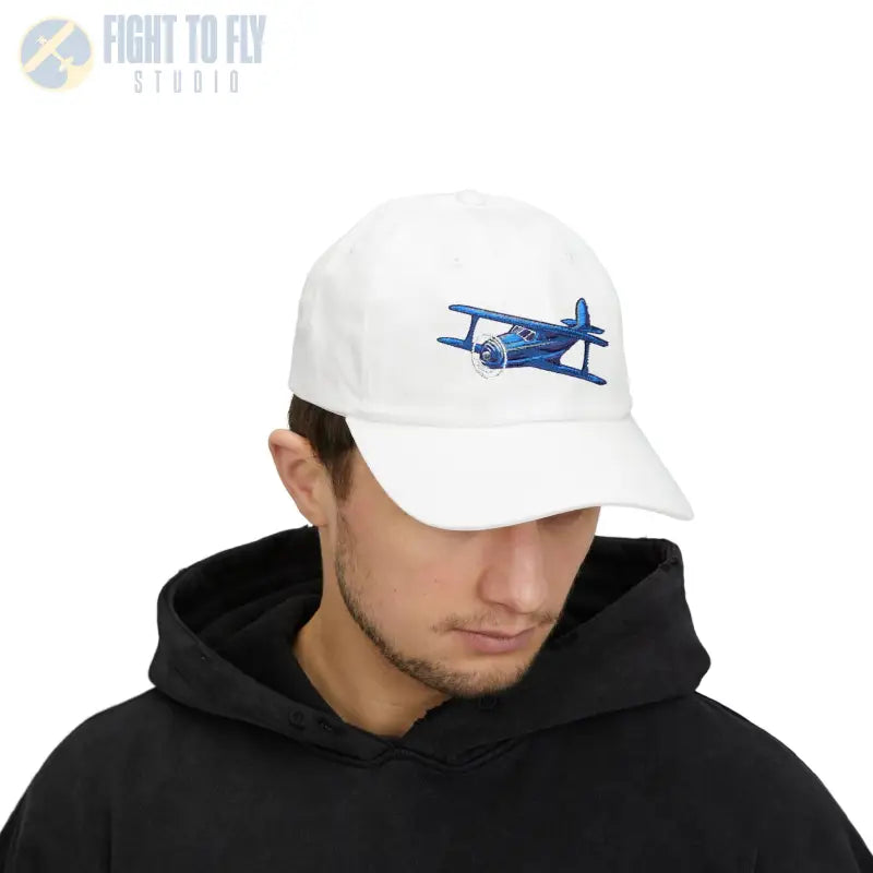 Classic Civil Aviation Biplane - Hats - Pilot gifts - WWII warbird t-shirt