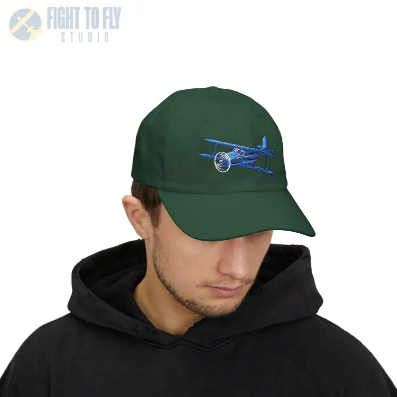 Classic Civil Aviation Biplane - Hats - Pilot gifts - WWII warbird t-shirt