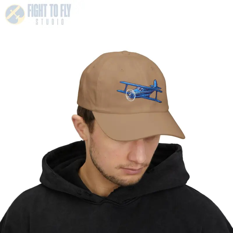 Classic Civil Aviation Biplane - Hats - Pilot gifts - WWII warbird t-shirt
