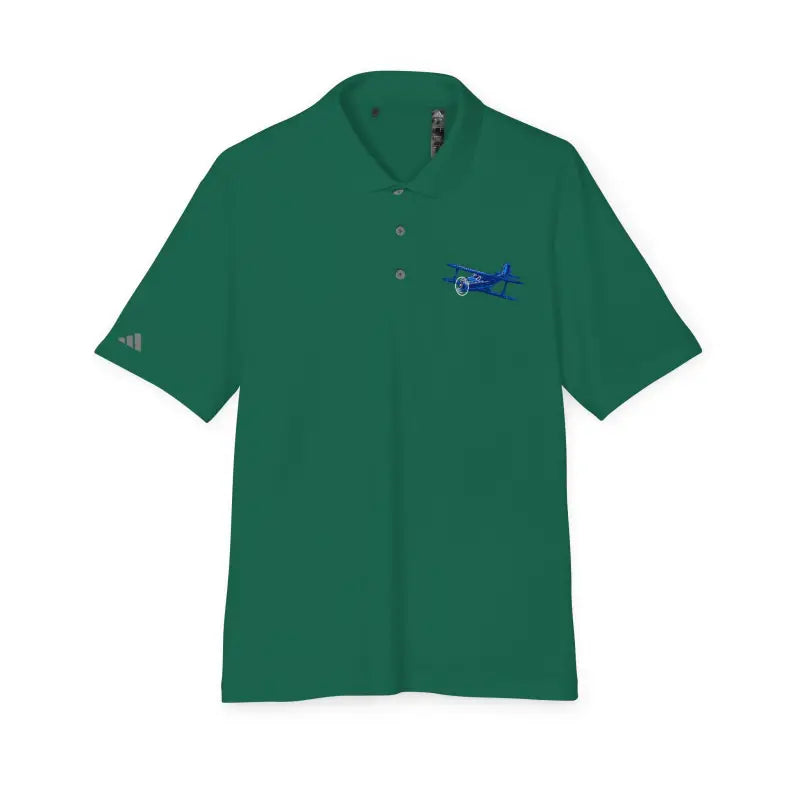 Classic Civil Biplane Performance Polo - T-Shirt - Pilot gifts - WWII warbird t-shirt