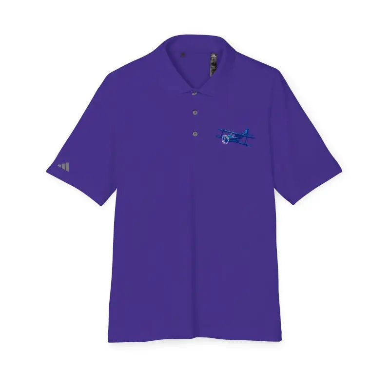 Classic Civil Biplane Performance Polo - T-Shirt - Pilot gifts - WWII warbird t-shirt