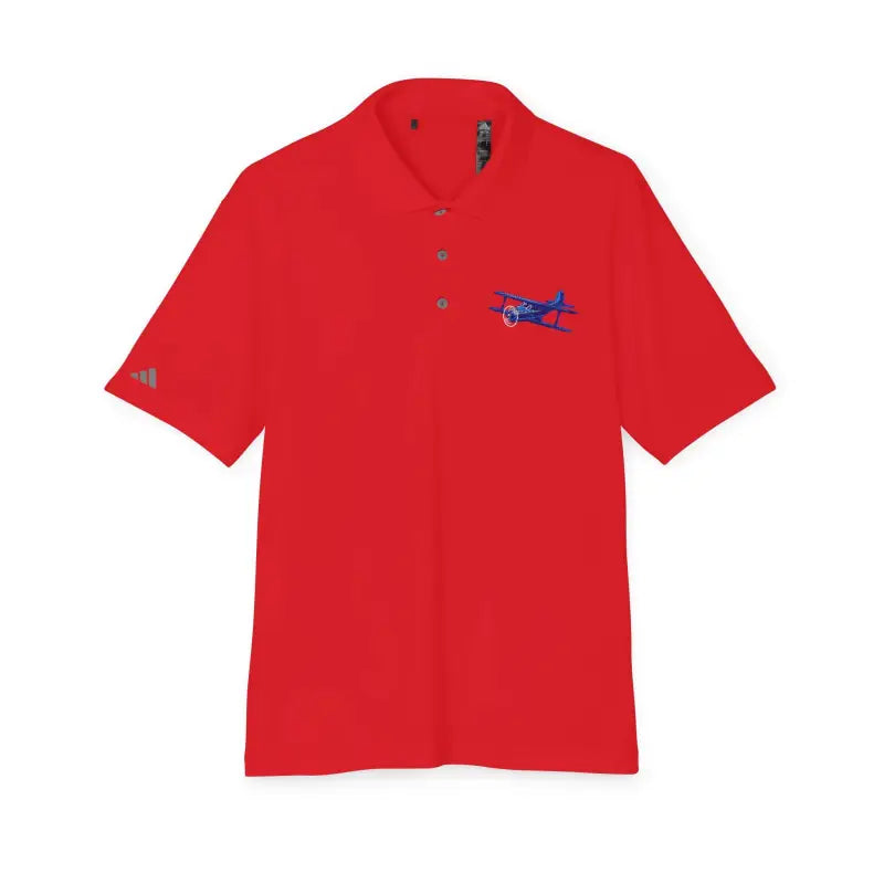 Classic Civil Biplane Performance Polo - T-Shirt - Pilot gifts - WWII warbird t-shirt