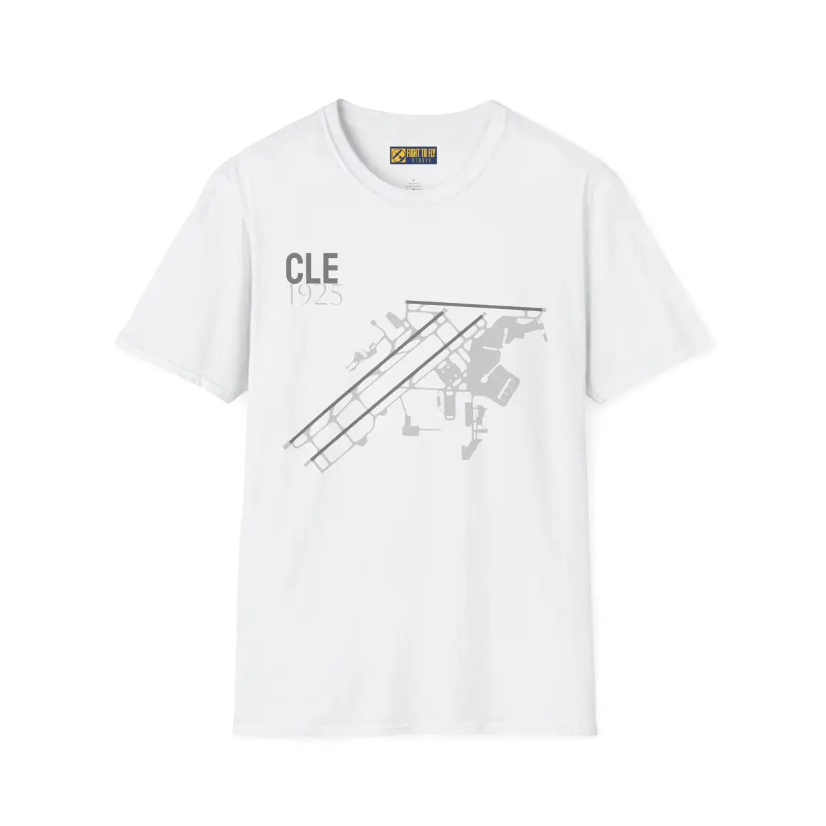 CLE Cleveland Hopkins International - 1925 - Tee - T-Shirt - Gifts for pilots - Aviation apparel