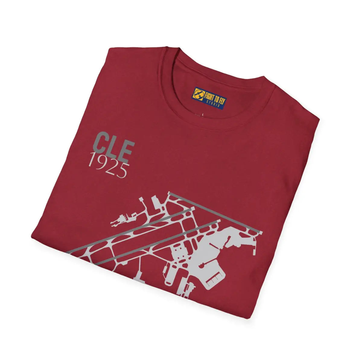 CLE Cleveland Hopkins International - 1925 - Tee - T-Shirt - Gifts for pilots - Aviation apparel