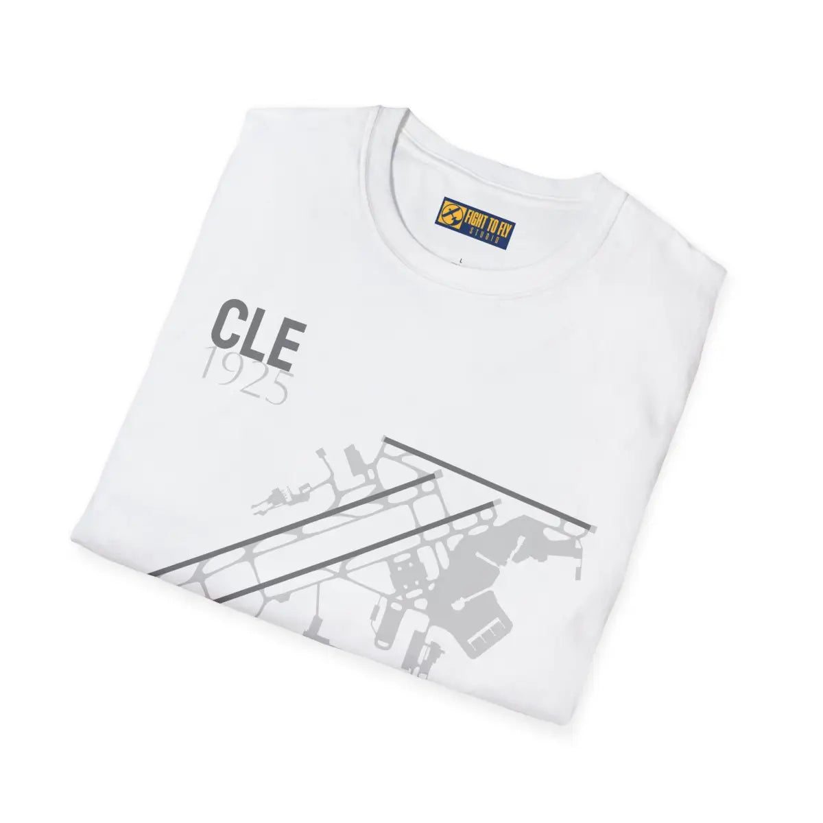 CLE Cleveland Hopkins International - 1925 - Tee - T-Shirt - Gifts for pilots - Aviation apparel