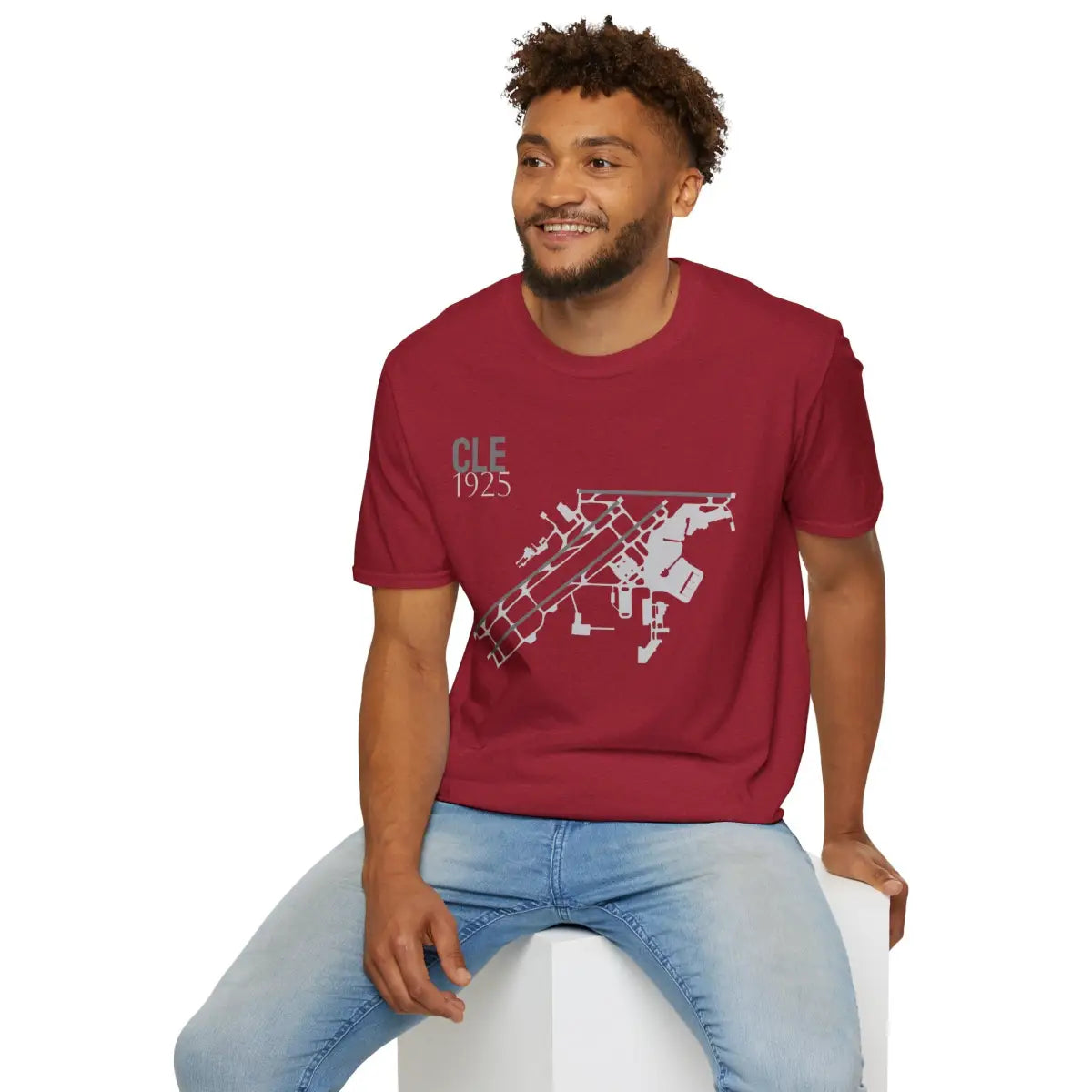 CLE Cleveland Hopkins International - 1925 - Tee - T-Shirt - Gifts for pilots - Aviation apparel