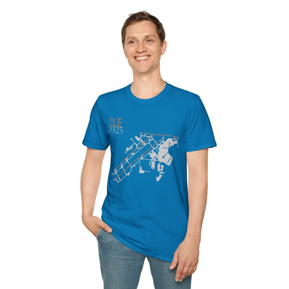 CLE Cleveland Hopkins International - 1925 - Tee - T-Shirt - Gifts for pilots - Aviation apparel